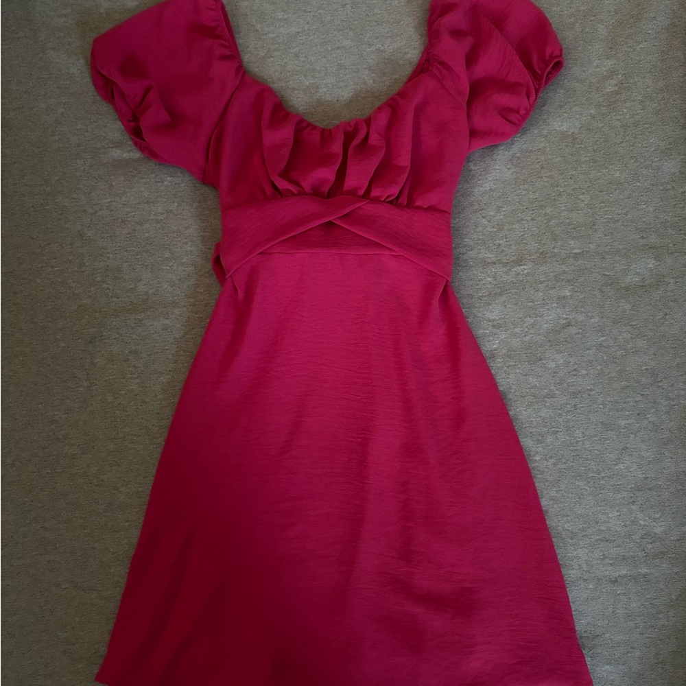 Altar'd State Fuchsia Mini Dress